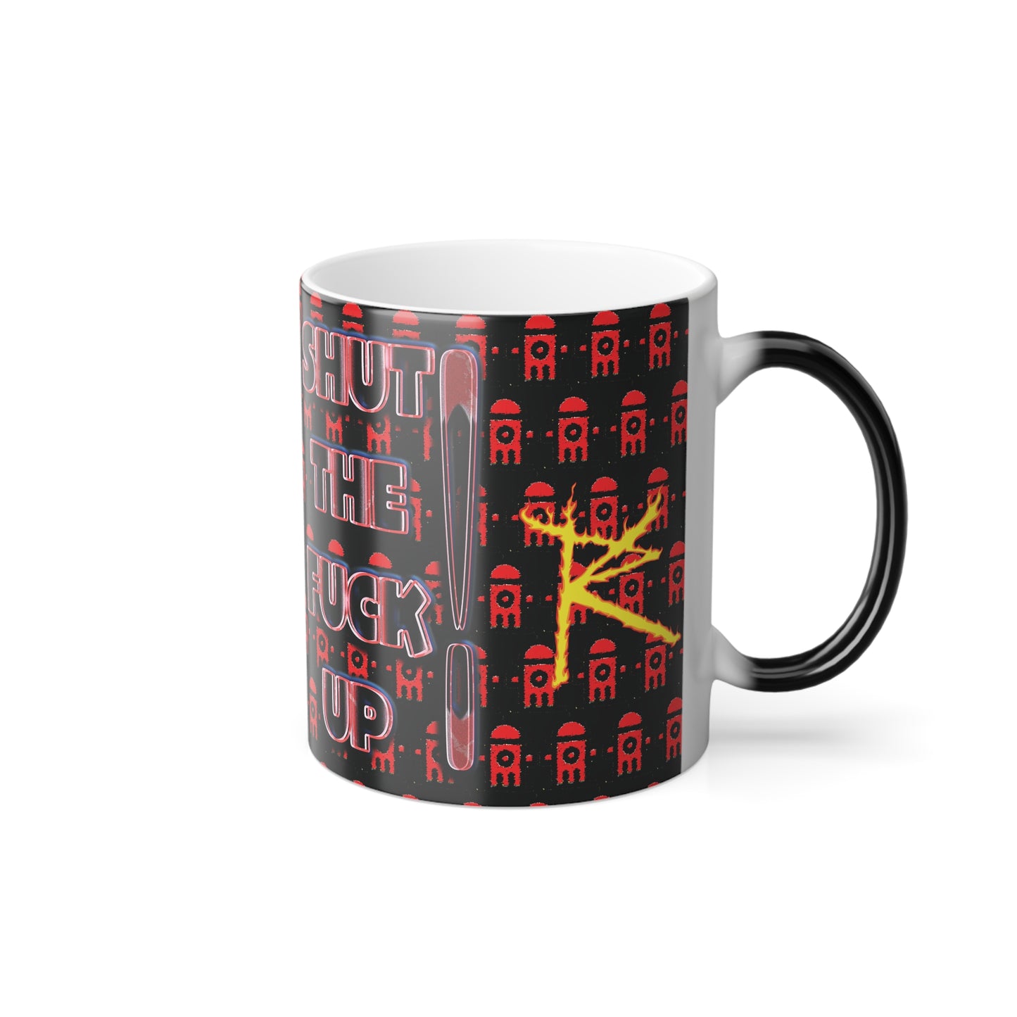 KPFM: SHUT THE F*** UP - COLOR MORPHING COFFEE MUG
