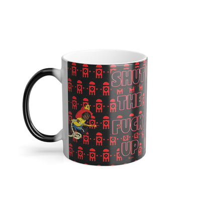 KPFM: SHUT THE F*** UP - COLOR MORPHING COFFEE MUG